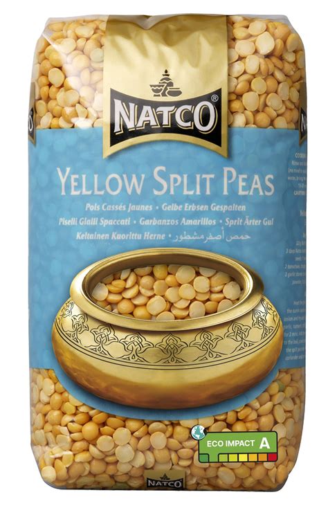 Natco Yellow Split Peas 1kg Natco Foods Shop
