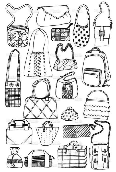 Pin By Jaspreet On Pockets Fashion In 2020 With Images Drawing Bag Bag Illustration Doodle