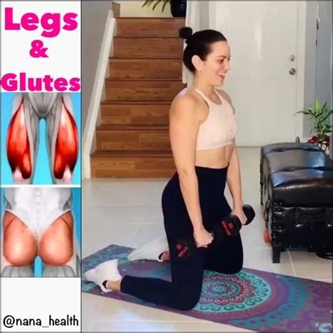 Fitness Tutorials 〽️s Instagram Post “lower Body Exercises To Get Your Glutes And Quads On