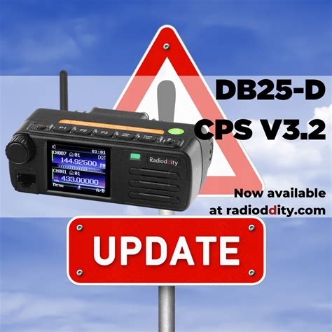 Radioddity Db25 D Software V32 Is Now Available At Facebook
