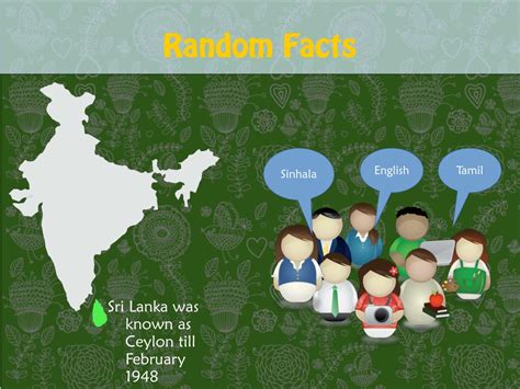 Ppt Some Interesting Facts About Sri Lanka Powerpoint Presentation