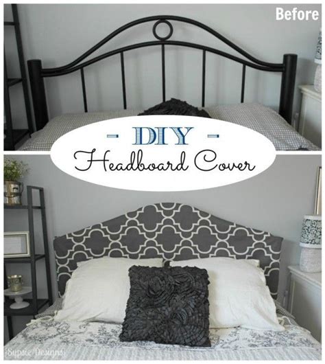 Easy No Sew Headboard Slipcover Tutorial Remodelaholic Bloglovin