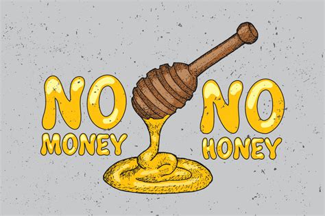 No Money No Honey ~ Illustrations On Creative Market
