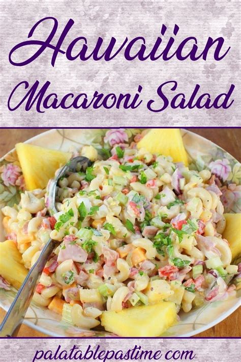 Hawaiian time macaroni salad recipe notes. Hawaiian Macaroni Salad | Recipe | Hawaiian macaroni salad ...