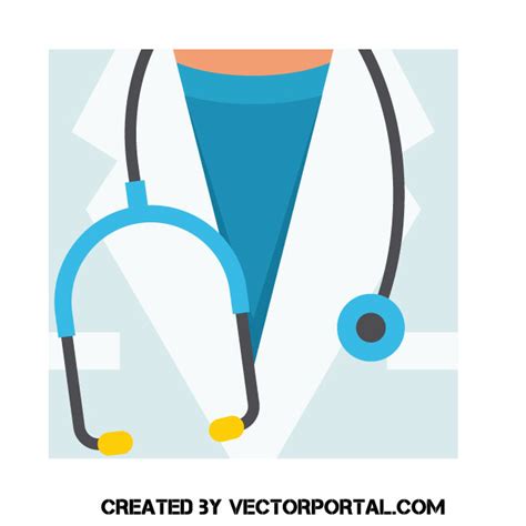 Doctor With Stethoscope Royalty Free Stock Svg Vector And Clip Art