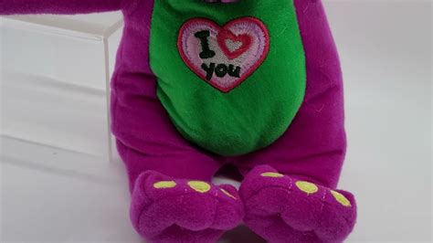Barney Sings I Love You Test 2011 Plush Youtube