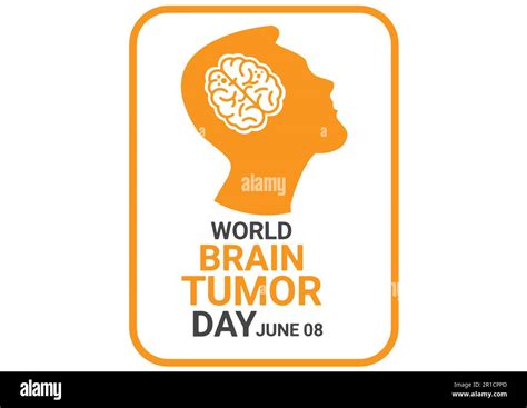 World Brain Tumor Day June 08 Holiday Concept Template For