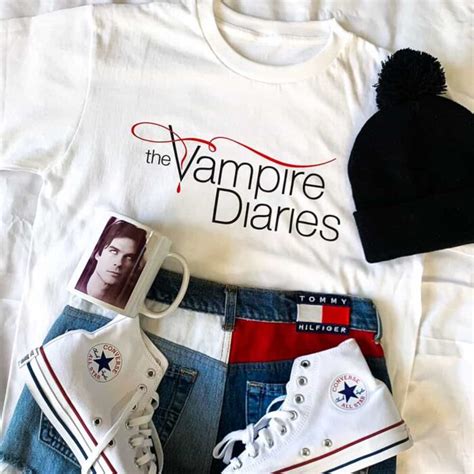 The Vampire Diaries T Shirt Vampire Diaries T Shirts Nowstalgia