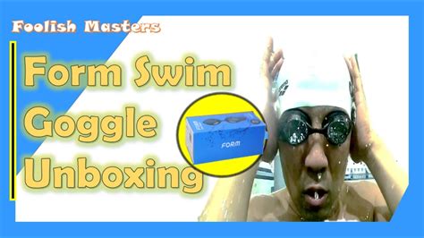 Form Swim Goggle Unboxing Youtube