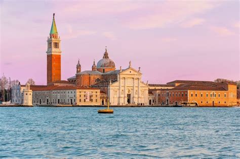 Breathtaking View Of The Church Of San Giorgio Maggiore In Venice With
