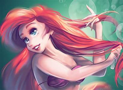 Mermaid 4k Wallpapers Ariel Artwork Fantasy Hair