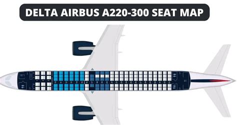Seat Map Airbus A220 300 Image To U