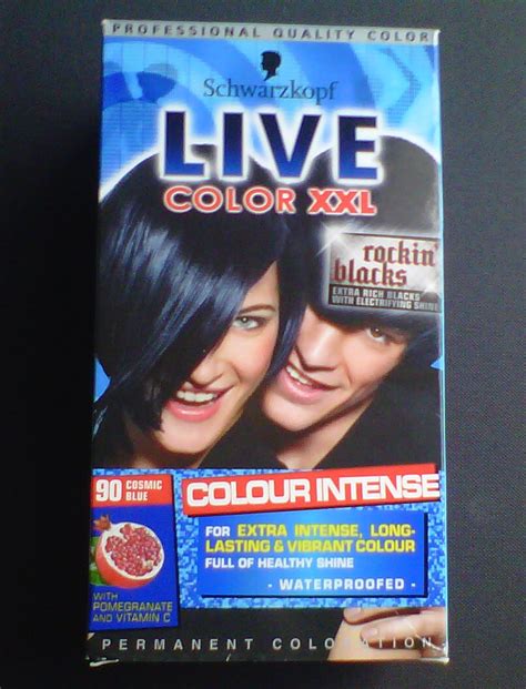 Thinking of coloring your hair? Reviews: Schwarzkopf LIVE COLOR XXL Cosmic Blue 90 (hair dye)