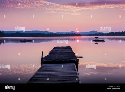 Lake Ossipee Nh Stock Photo Alamy