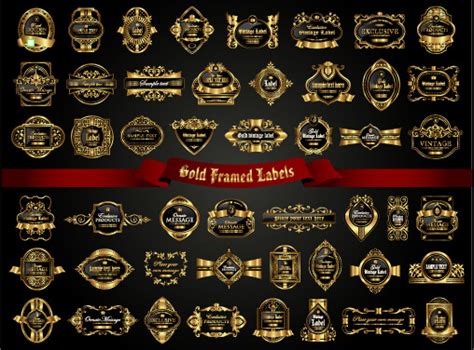 Gold Frame Vector Free Vector Download 7678 Free Vector For