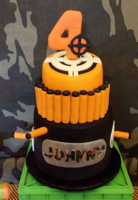 Nerf birthday cake birthday cakes in romford essex polka dot kitchen. Pin on Masons birthday