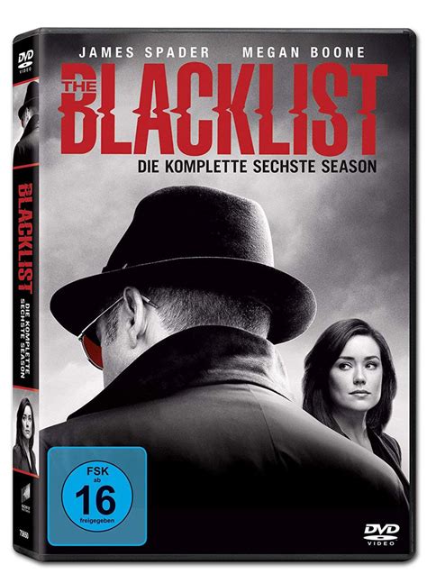 The Blacklist Staffel 06 6 Dvds Dvd Filme • World Of Games