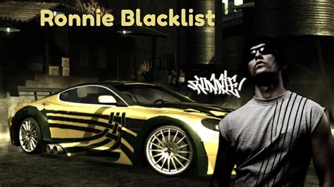 Ronnie Blacklist Need For Speed Most Wanted Aston Martin 3 YouTube