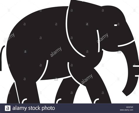 Elephant Icon Vector 8733 Free Icons Library