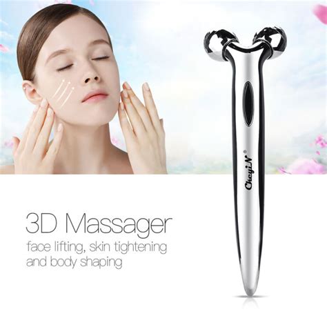 Ckeyin 3d Facial Massage Roller Body Face Firming Beauty Massager For Anti Aging Improving