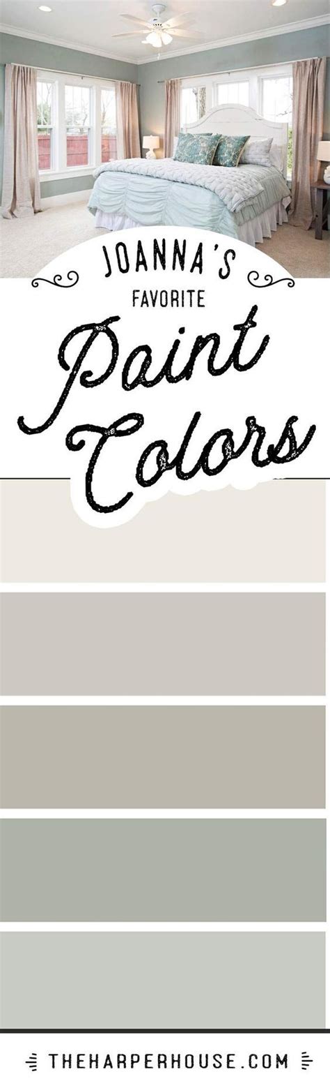 Joanna Gaines Paint Color Schemes
