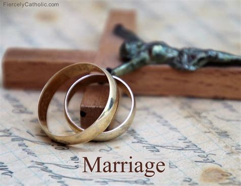 The Sacrament of Matrimony - Fiercely Catholic
