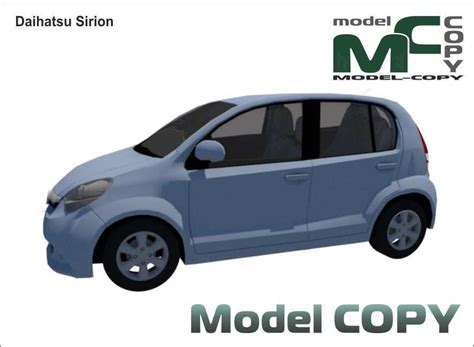 Daihatsu Sirion 3D Model 11656 Model COPY Default