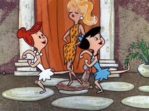 Wilma Betty And Wilma Flintstone Flintstones Animated