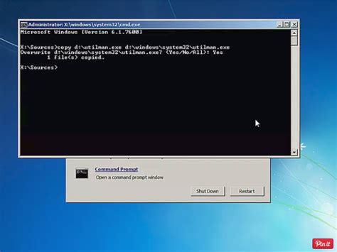 How To Reset Windows Local Admin Password Using Recovery Usb Windows