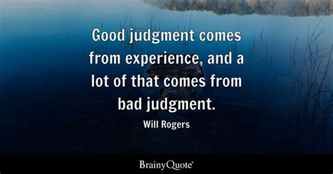 Good Judgement Quotes