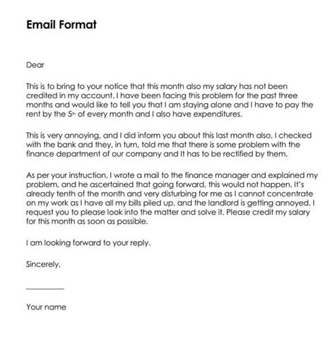 Free Salary Request Letters To Boss