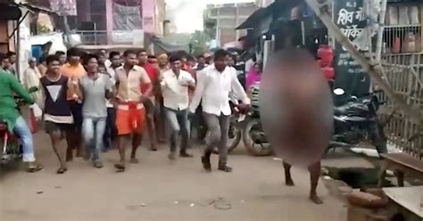 Woman Stripped Naked Beaten And Paraded Through Street By Angry Mob In