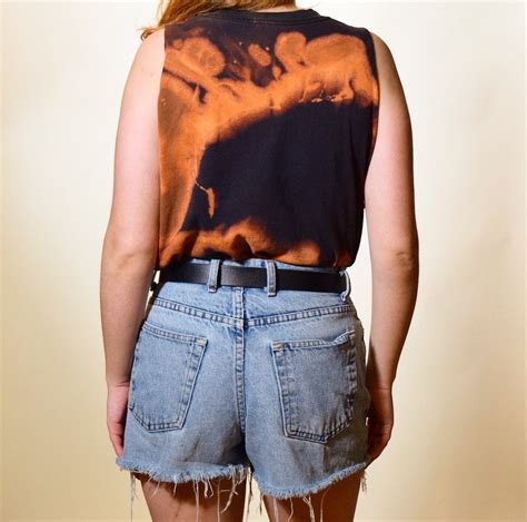 The Cure Boys Dont Cry One Of A Kind Acid Washed Cropped Muscle Tank