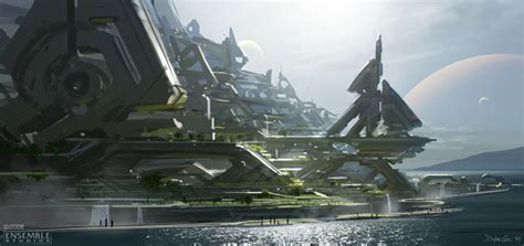 Ensemble Studios Concept Art Shows Canceled Halo Project Neoseeker