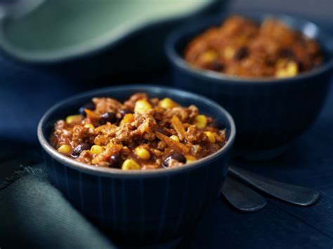 Black Bean Corn And Turkey Chili Recipe Cook With Campbells Canada