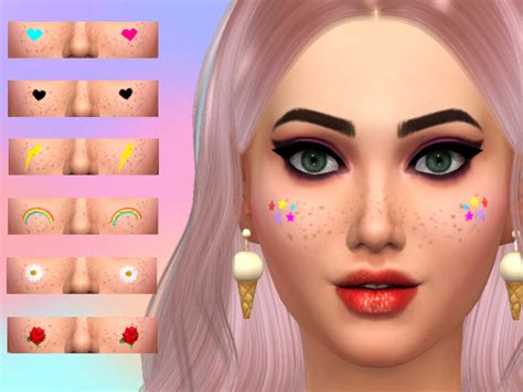 Cute Face Paint The Sims 4 Catalog