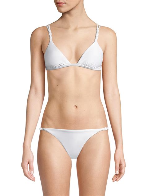 A research paper outlining the opportunities created by using market uncertainty. ViX Synthetic Rope Bikini Top in White - Lyst