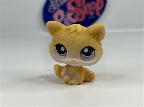 Kitten Cat 114 Authentic Littlest Pet Shop Hasbro Lps Ebay