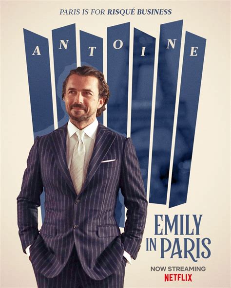 Emily In Paris Antoine Lambert William Abadie Tv Show Poster Lost