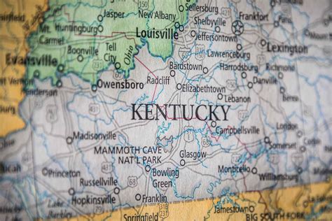 Map Of Western Kentucky Cities