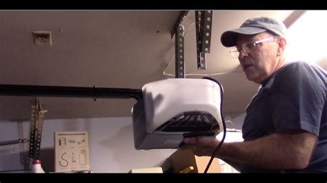 How To Assemble Install A Chamberlain Wi Fi Garage Door Opener YouTube