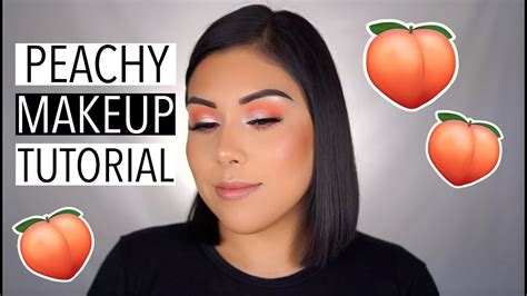 Peachy Makeup Tutorial Moxielash Youtube