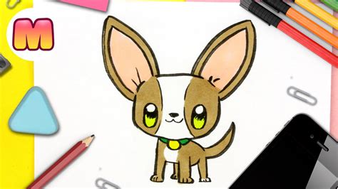 Como Dibujar Un Perro Chihuahua Kawaii Reverasite