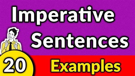 Imperative Sentences In English Grammar Examples By Rohit Grammar