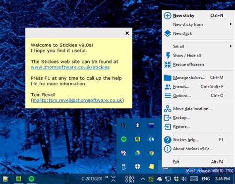 Stickies To Replace The Sticky Notes In Windows 10 Next Of Windows