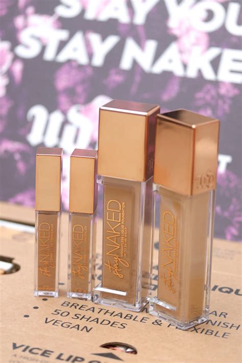 New From Urban Decay Stay Naked Foundation And Concealer And Vice Lip