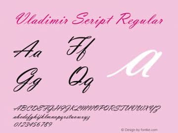 Monotype script! is a trademark of monotype typography, ltd which may be registered in certain jurisdictions. Vladimir Script Font,VladimirScript Font|Vladimir Script ...