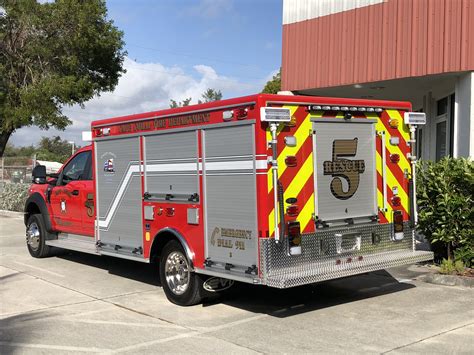 Light Duty Rescue Truck 12 Ft Cape Coral Fire Evi Fire Trucks