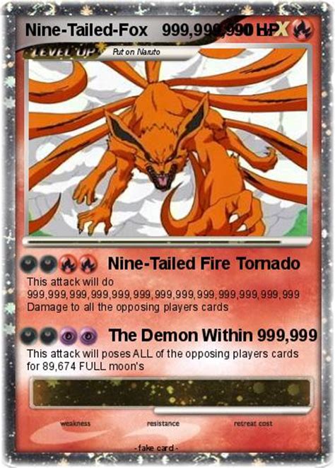 Pokémon Nine Tailed Fox 999 999 990 990 Nine Tailed Fire Tornado My