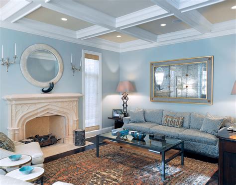 Interior Design Colour Ideas ~ Schemes Living Room Color Blue
